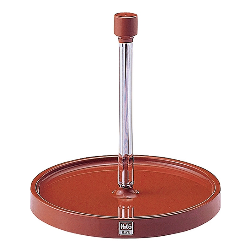 ノーブル回転カスター台ブラウン 1個(ご注文単位1個)【直送品】