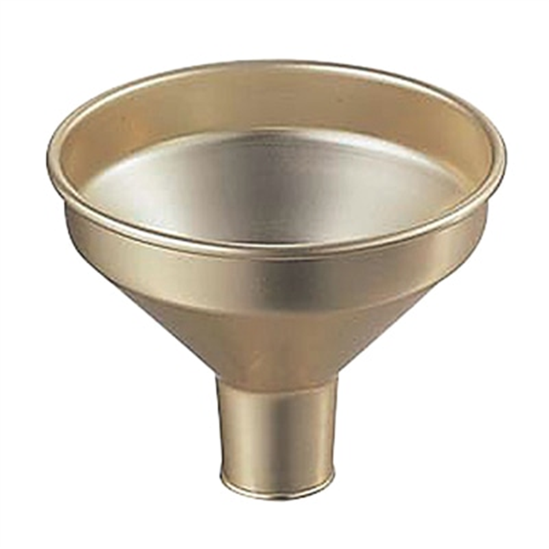 アルマイト太口ロート12cm 1個（ご注文単位1個）【直送品】