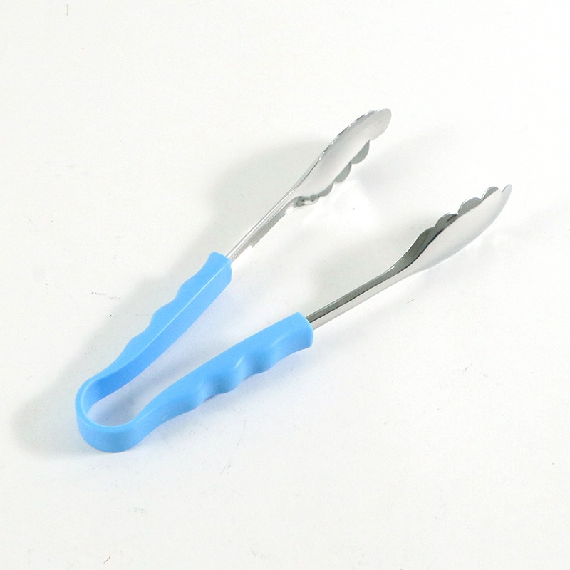 カラー万能トングPP柄小ブルー 1個(ご注文単位1個)【直送品】