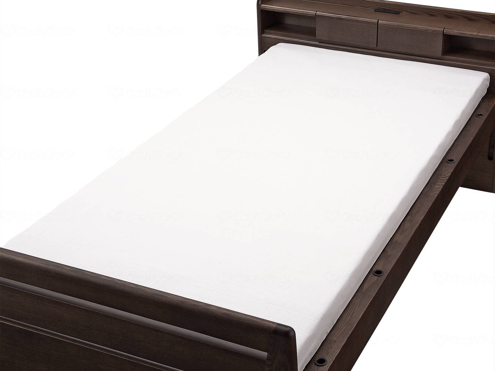 ウェルファン フラットシーツ　150×260cm 白 1個（ご注文単位1個）【直送品】