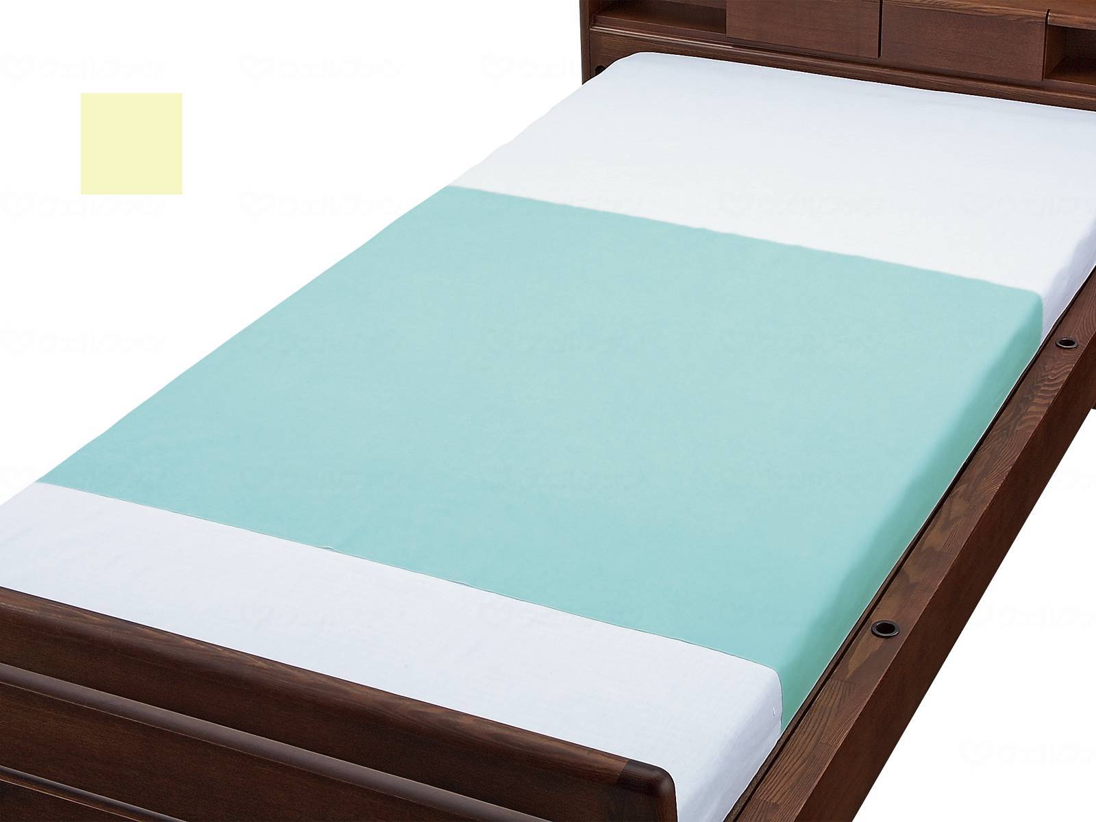 ウェルファン トリコットパイル防水シーツ　90×145cm クリーム 1個（ご注文単位1個）【直送品】