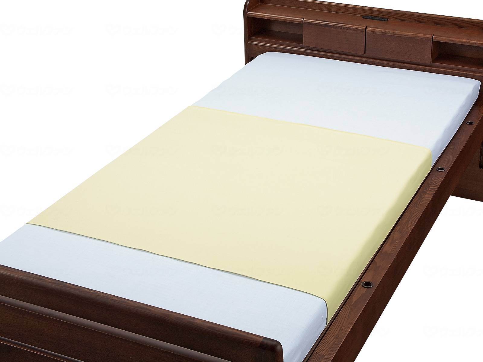 ウェルファン ポリスムース防水シーツ　90×148cm クリーム 1個（ご注文単位1個）【直送品】