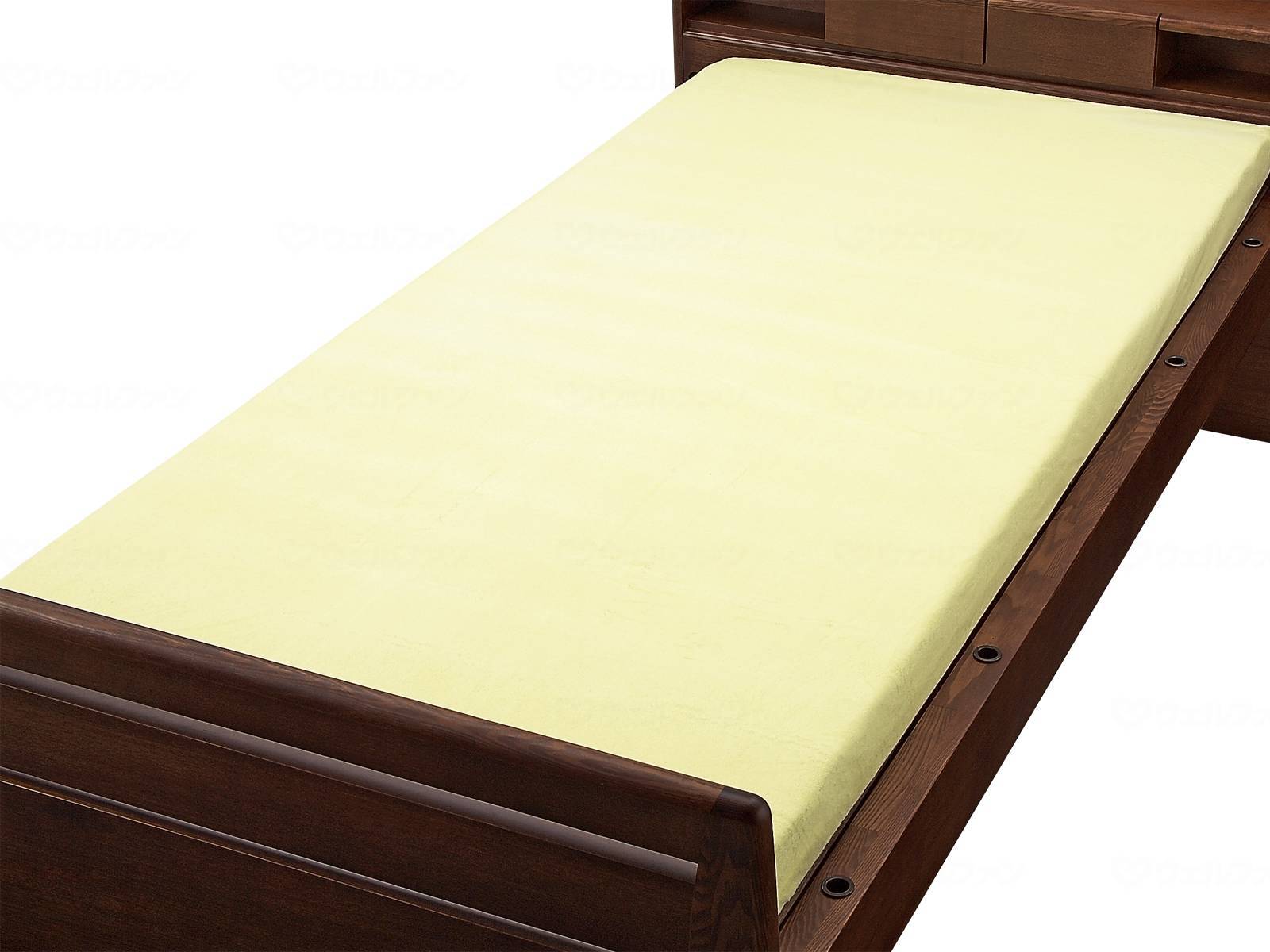 ウェルファン 綿混パイル防水BOXシーツ クリーム 1個（ご注文単位1個）【直送品】