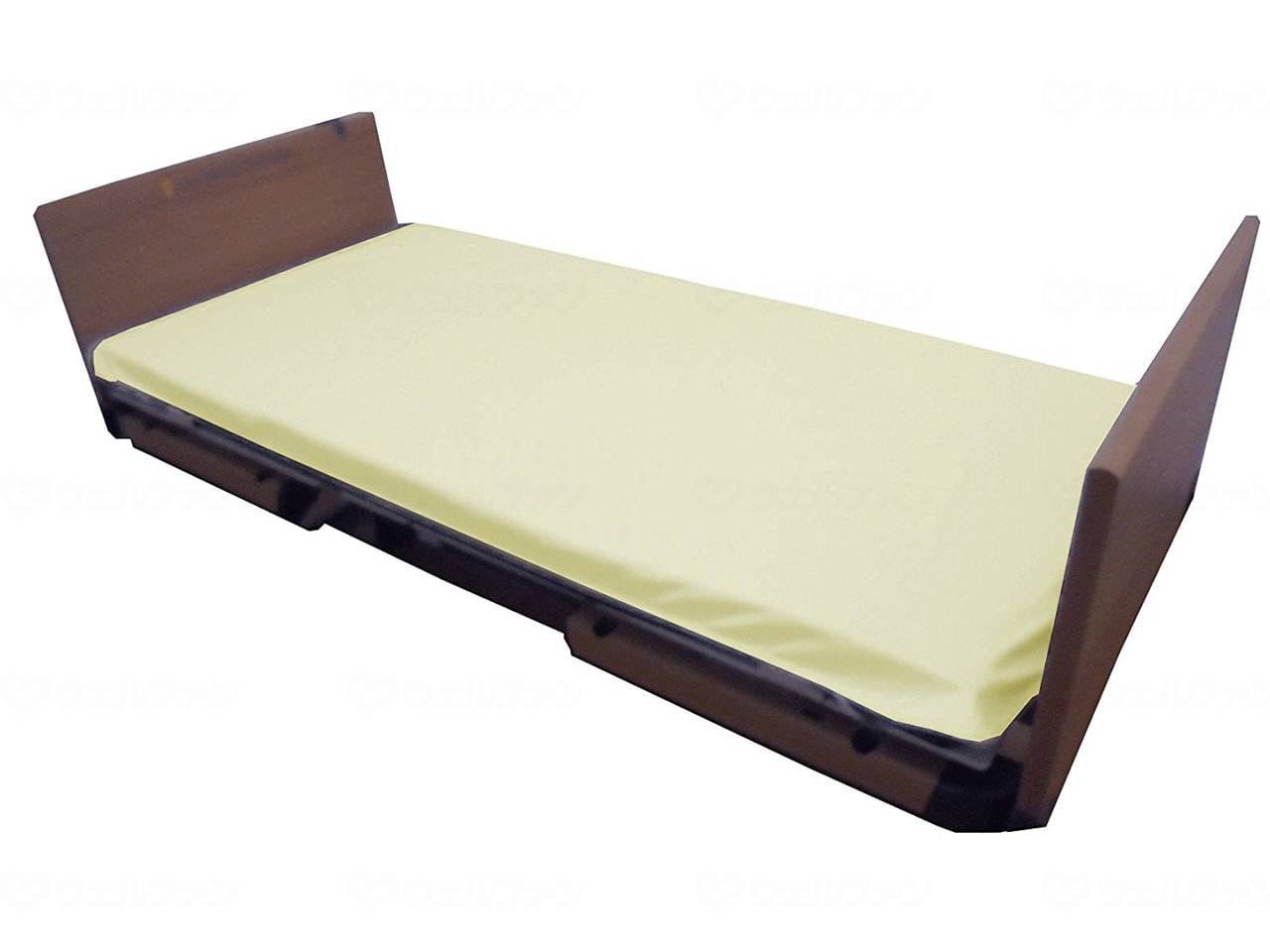 ウェルファン あんしん3層スムース防水シーツ（四隅ゴム付） クリーム 1個（ご注文単位1個）【直送品】