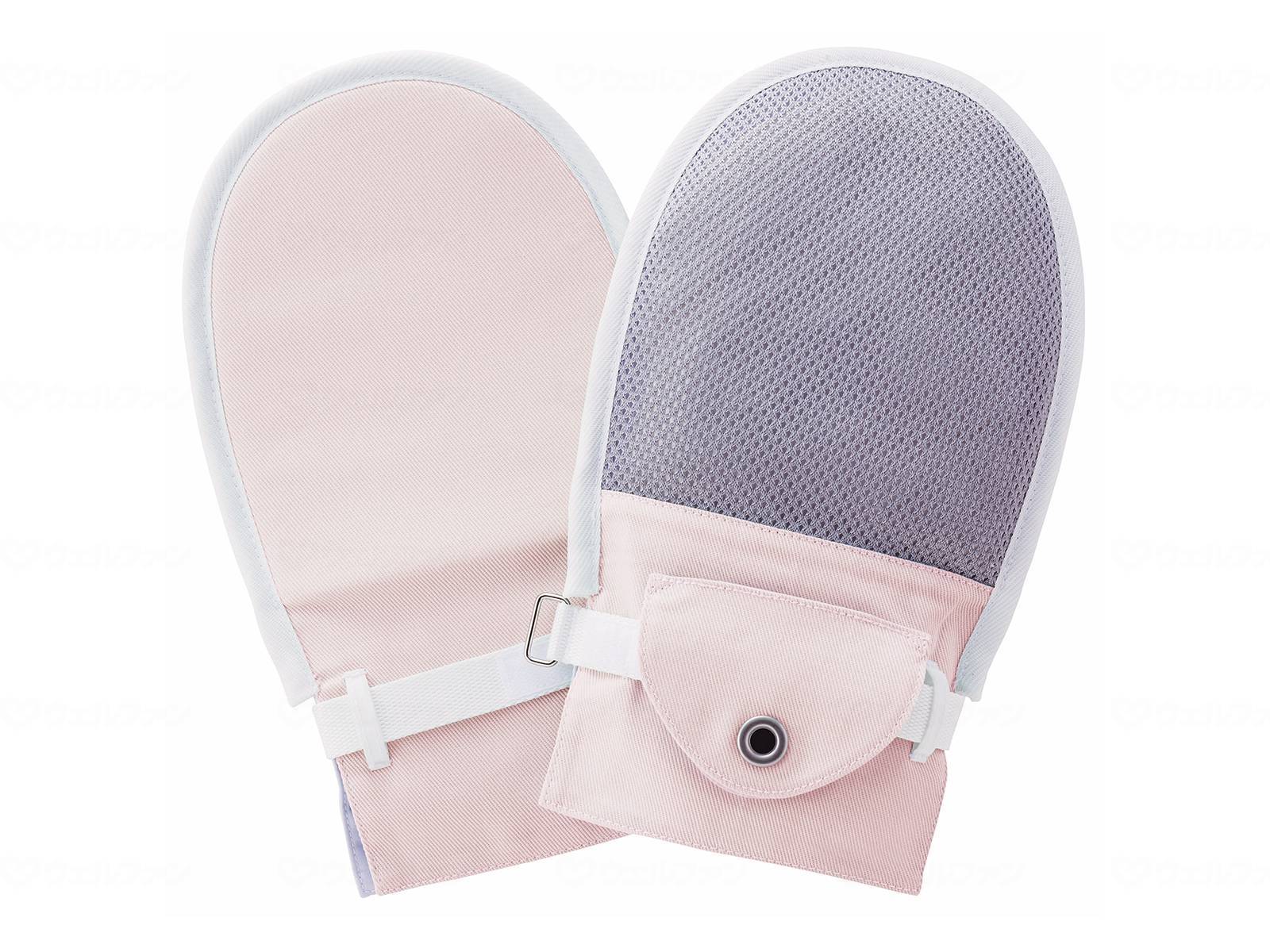 ウェルファン フドーてぶくろNo.5 1双(2枚入)/ピンク/L 1個（ご注文単位1個）【直送品】