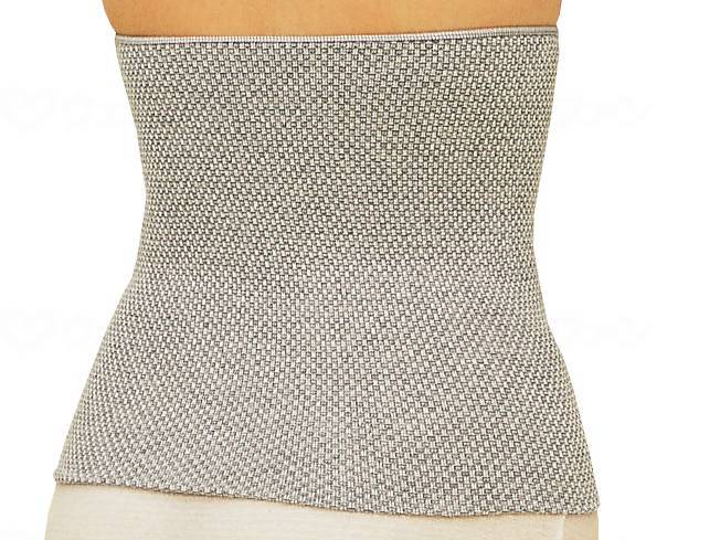 ウェルファン 備長炭 腹巻(ロングタイプ)/グレー/フリー 1個（ご注文単位1個）【直送品】