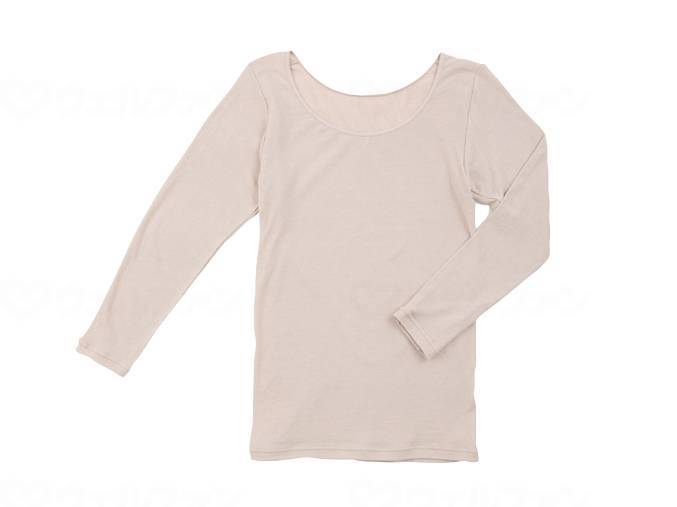 ウェルファン ふんわり着脱なめらかインナー8分袖/ベージュ/フリー 1個（ご注文単位1個）【直送品】