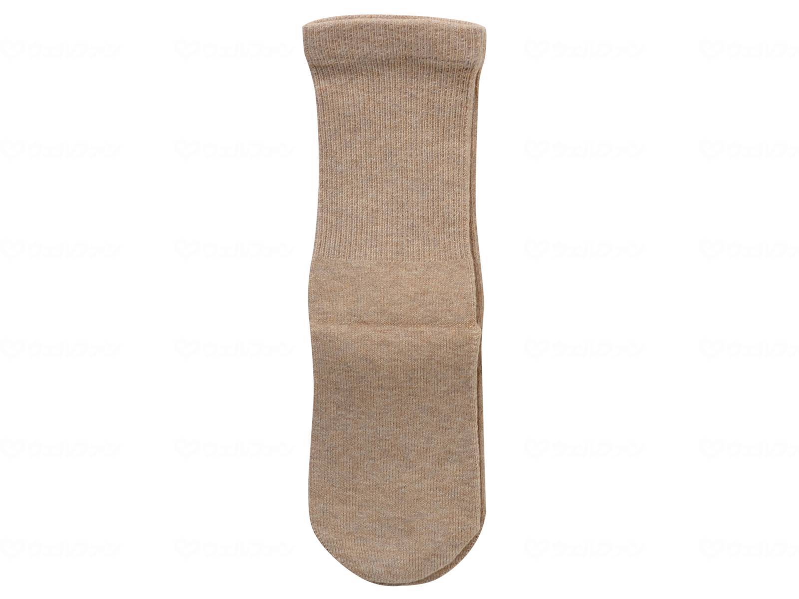 ウェルファン 婦人極上しめつけません綿混ソックス/ブラウン/20~24cm 1個（ご注文単位1個）【直送品】