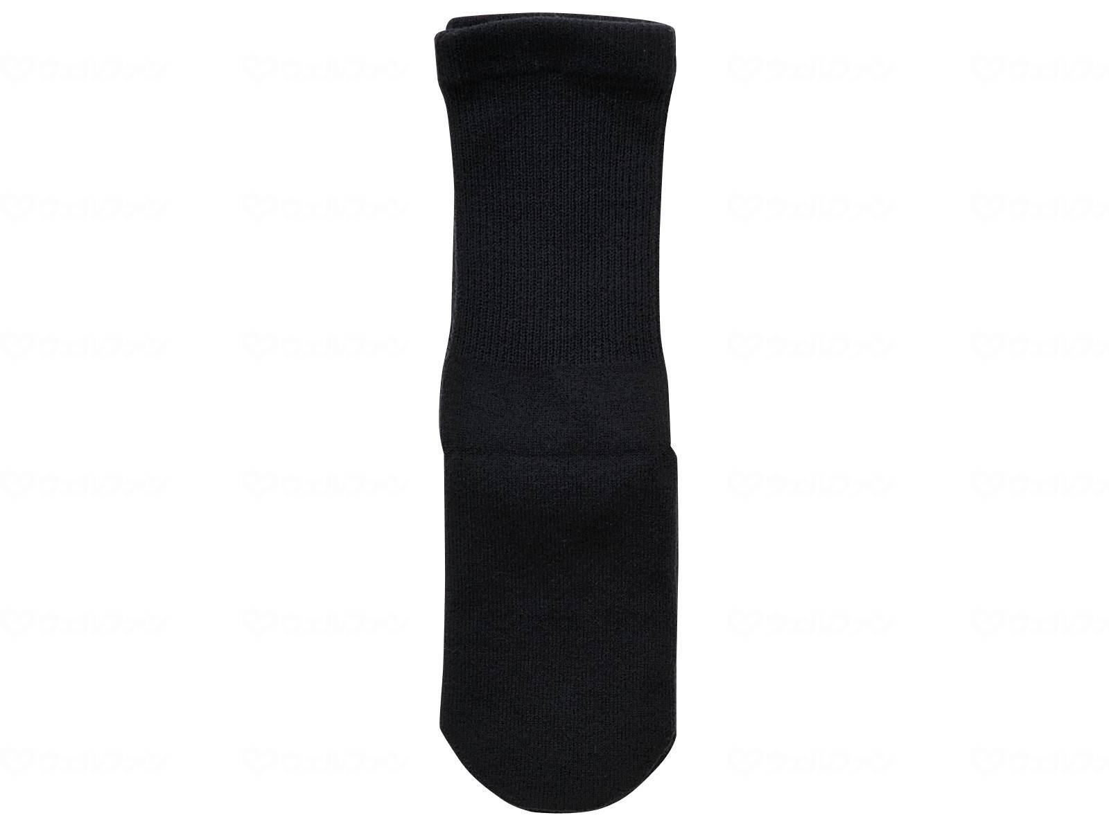 ウェルファン 婦人極上しめつけません綿混ソックス/ブラック/20~24cm 1個（ご注文単位1個）【直送品】