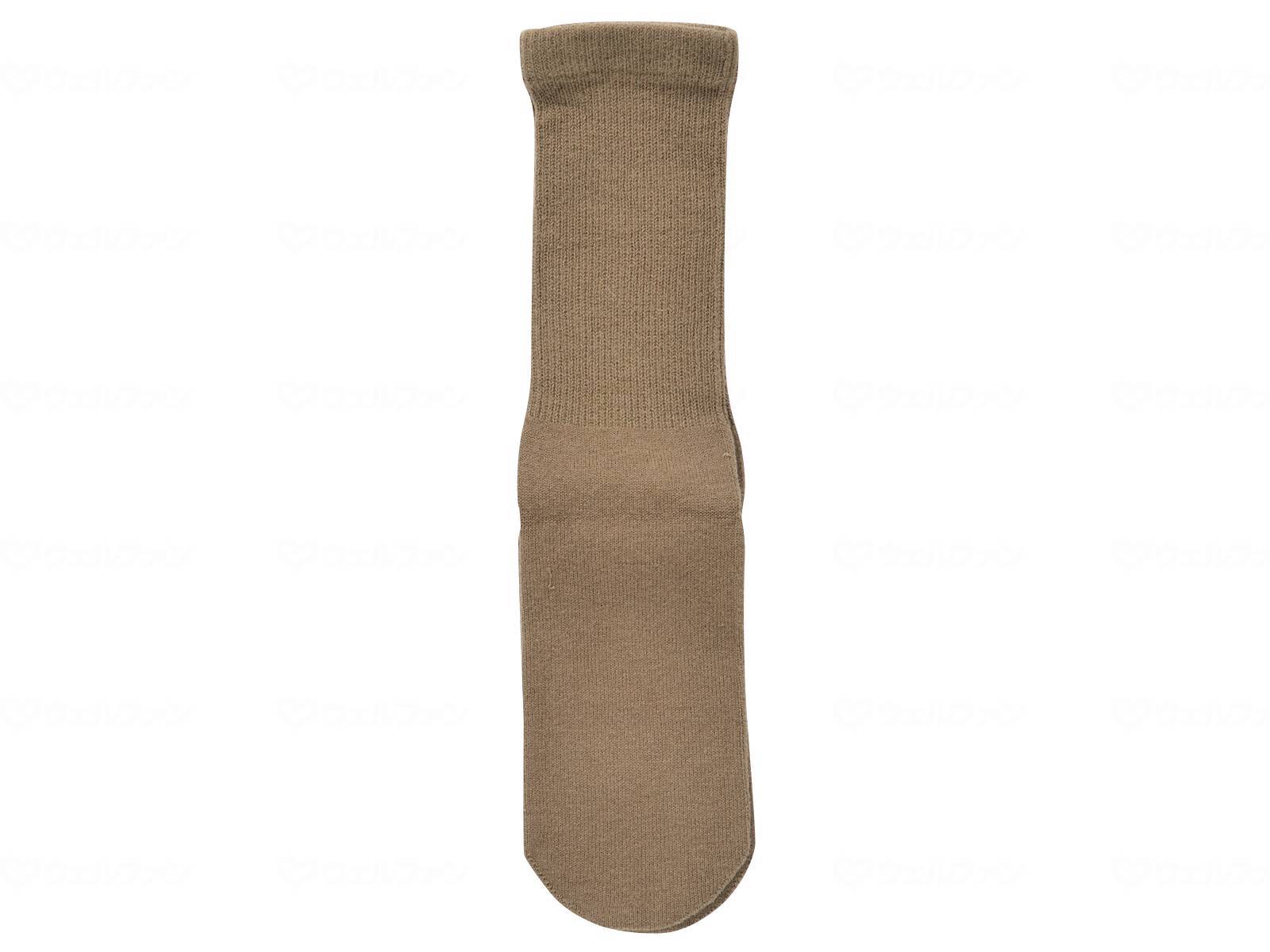 ウェルファン 紳士極上しめつけません綿混ソックス/カーキー/24~28cm 1個（ご注文単位1個）【直送品】