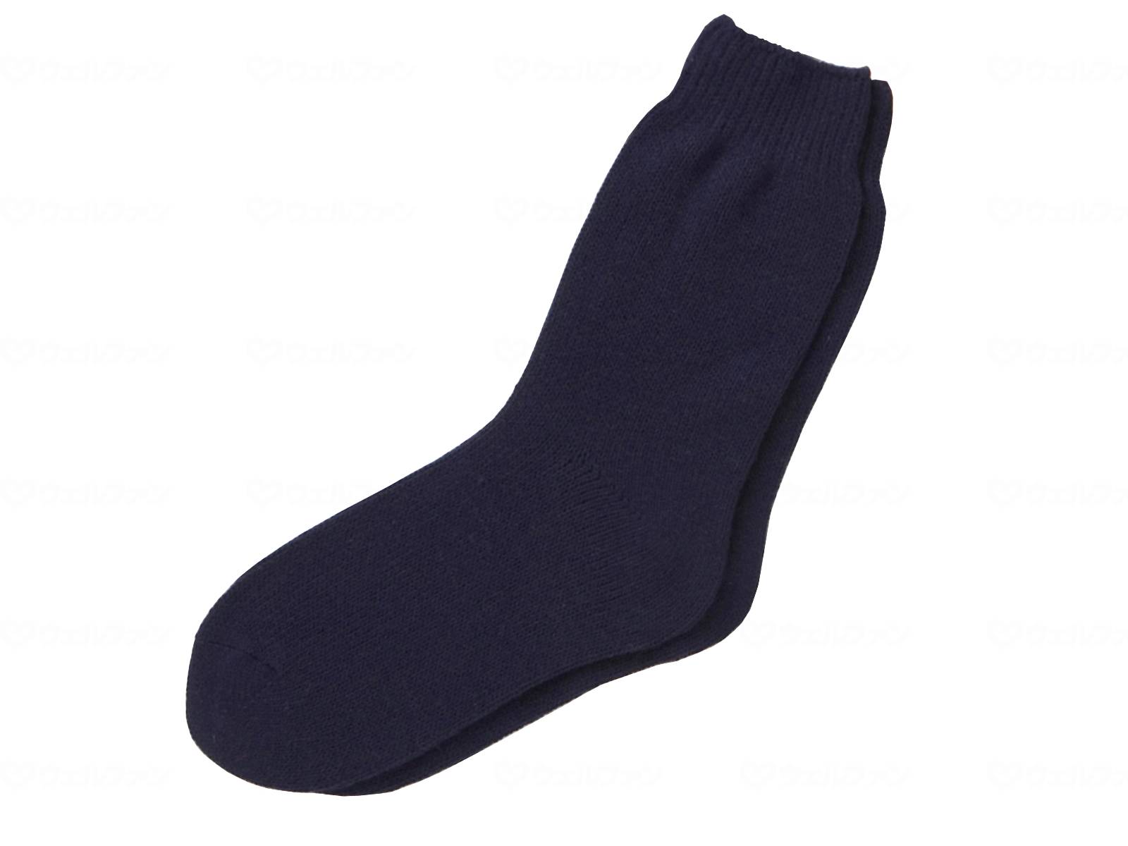 ウェルファン 超ゆったりくつ下特大タイプ(むくみ用)紳士/ネイビー 1個（ご注文単位1個）【直送品】