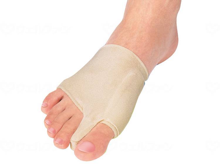 ウェルファン ソルボ外反母趾サポーター 薄型/ベージュ/右S 1個（ご注文単位1個）【直送品】