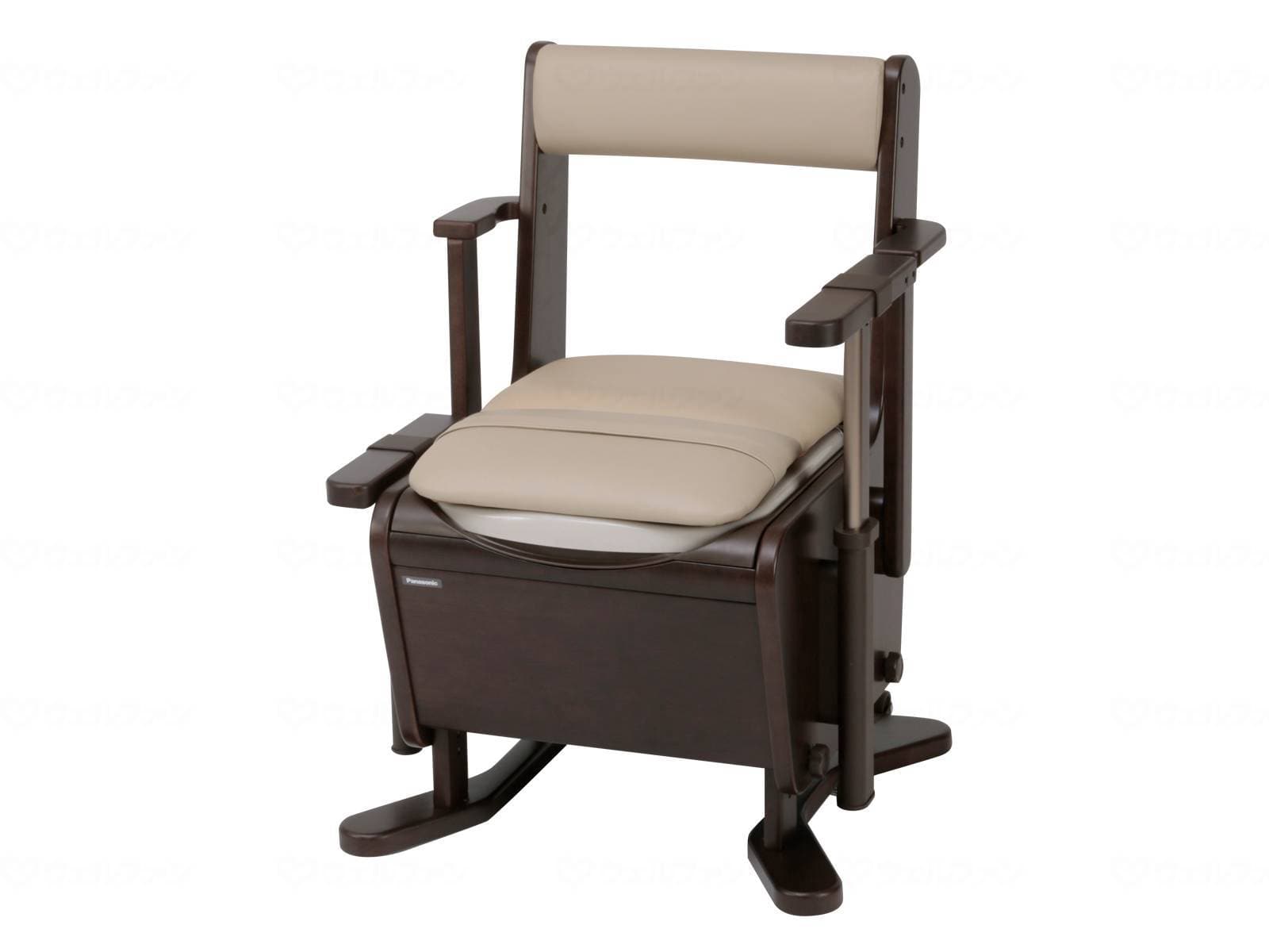 ウェルファン 家具調トイレ座楽昇降 あたたか便座 1個（ご注文単位1個）【直送品】