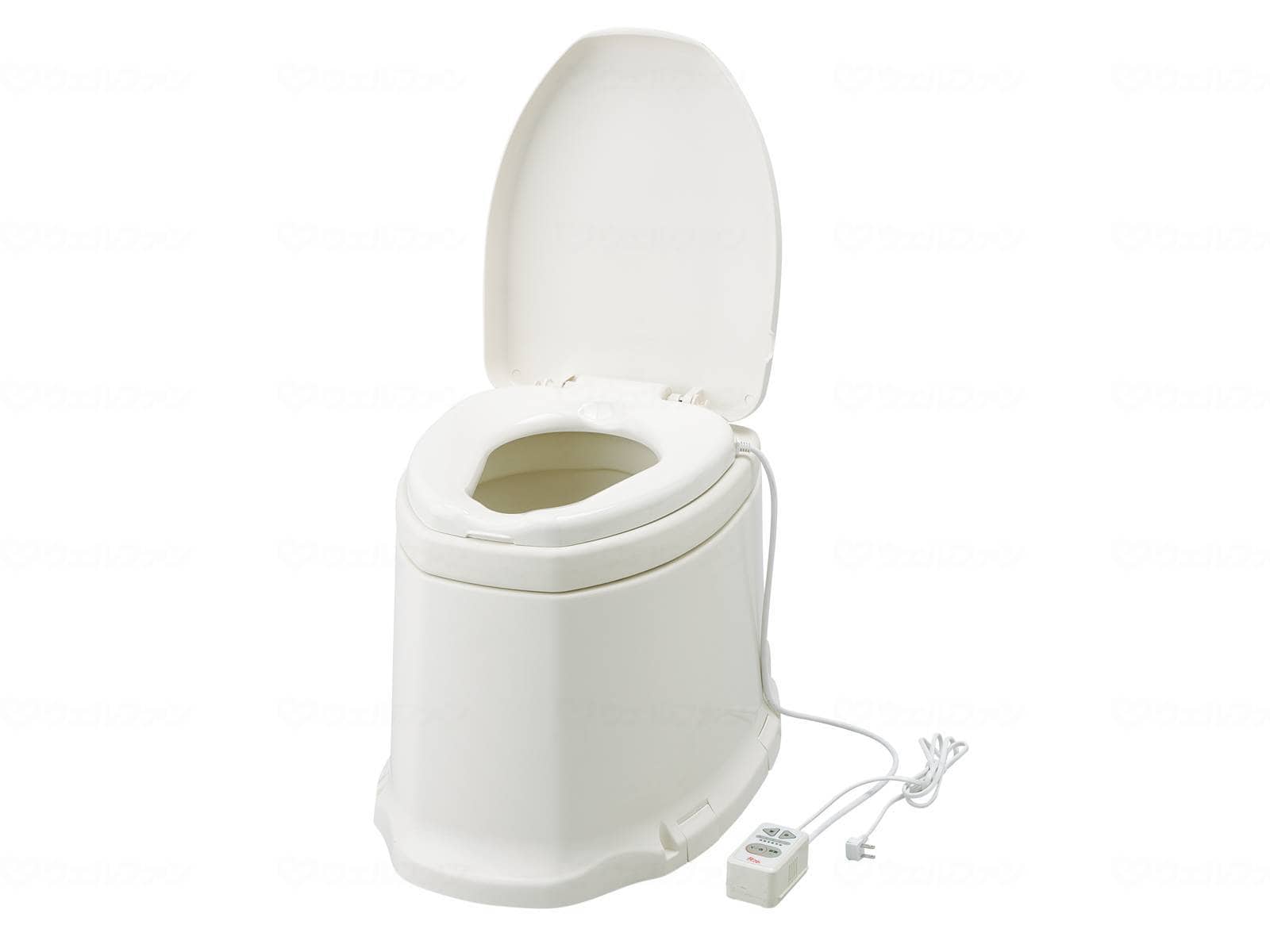 ウェルファン サニタリエースSD　暖房便座据置式　補高#8 アイボリー 1個（ご注文単位1個）【直送品】