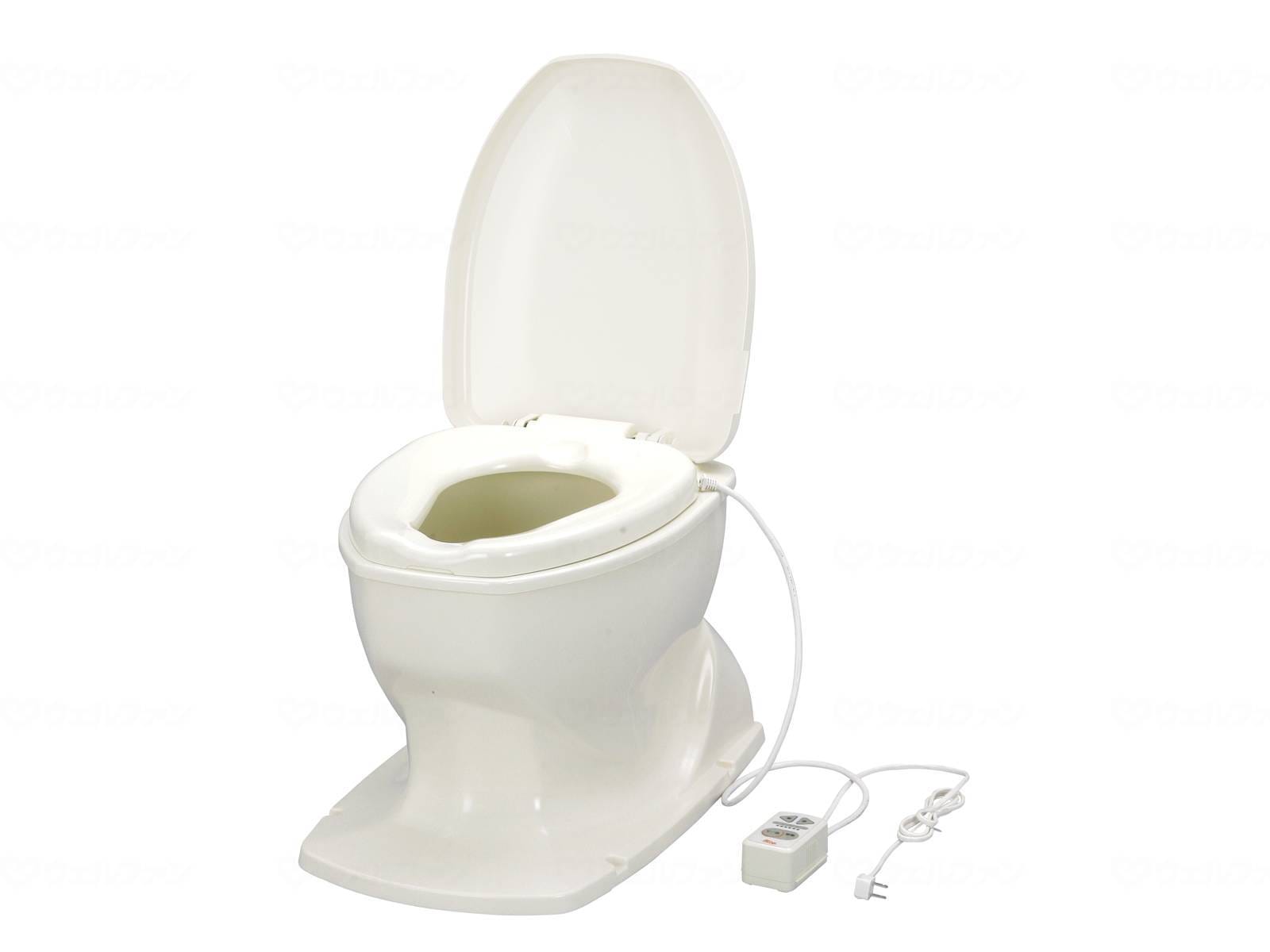 ウェルファン サニタリエースOD暖房便座据置式 アイボリー 1個（ご注文単位1個）【直送品】