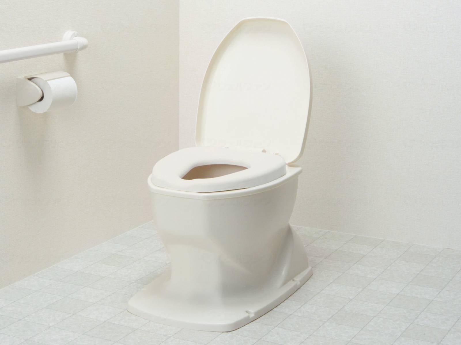 ウェルファン サニタリエースOD据置式　補高#5 アイボリー 1個（ご注文単位1個）【直送品】