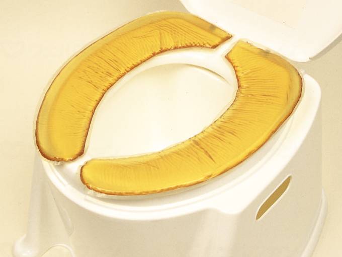 ウェルファン 便座用アクションパッド カバー付 1個(ご注文単位1個)【直送品】