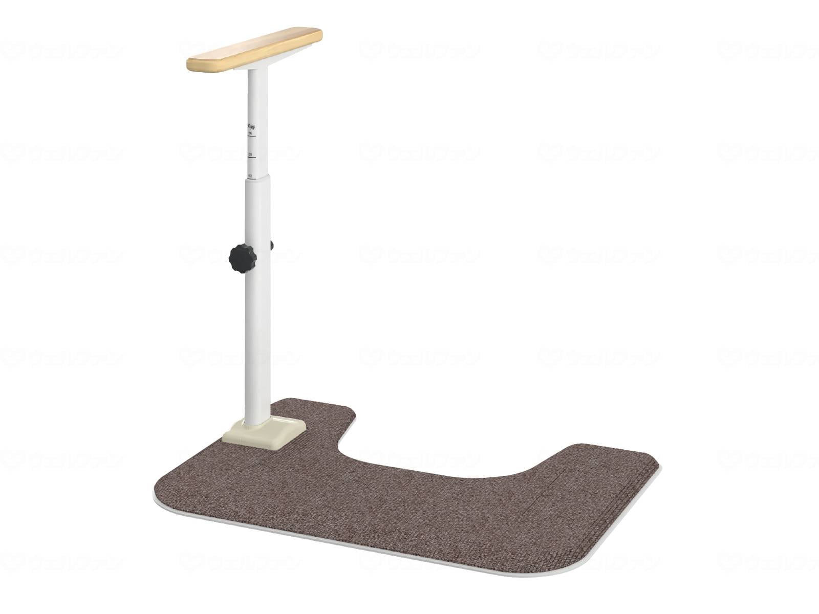 ウェルファン ATTOGRIP　トイレサポート　N-S 片側ノーマル 1個（ご注文単位1個）【直送品】