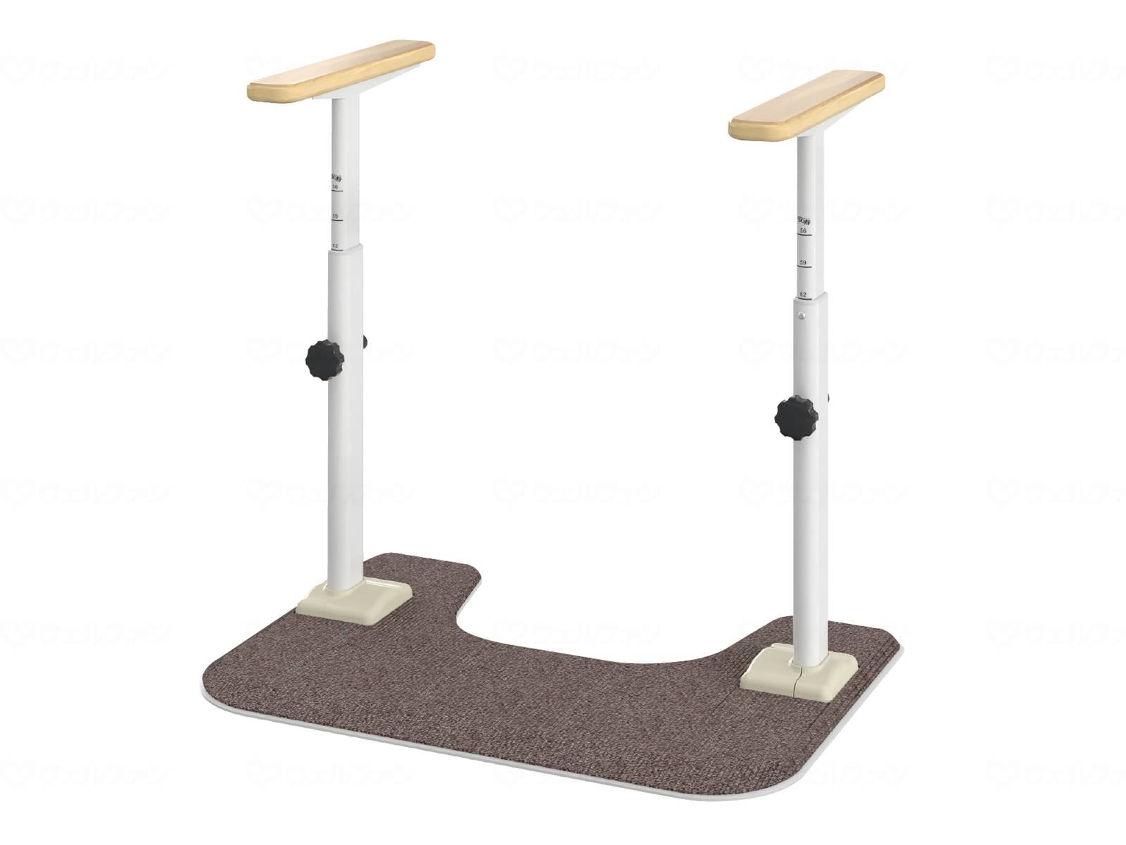 ウェルファン ATTOGRIP　トイレサポート　N-T 両側ノーマル 1個（ご注文単位1個）【直送品】