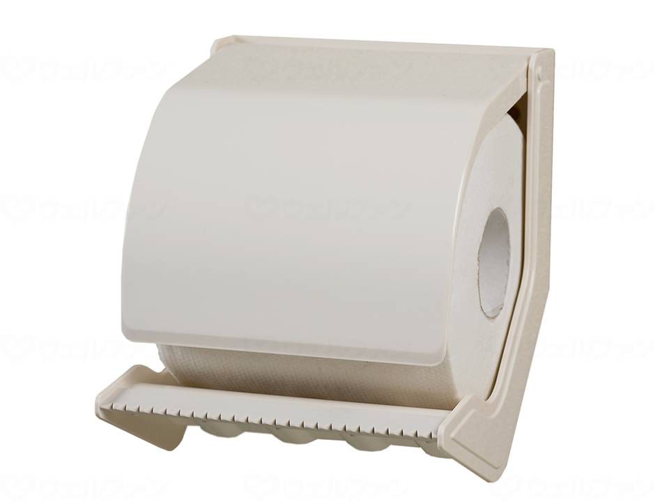ウェルファン おくだけ（トイレットペーパーホルダー） パステルアイボリー 1個（ご注文単位1個）【直送品】