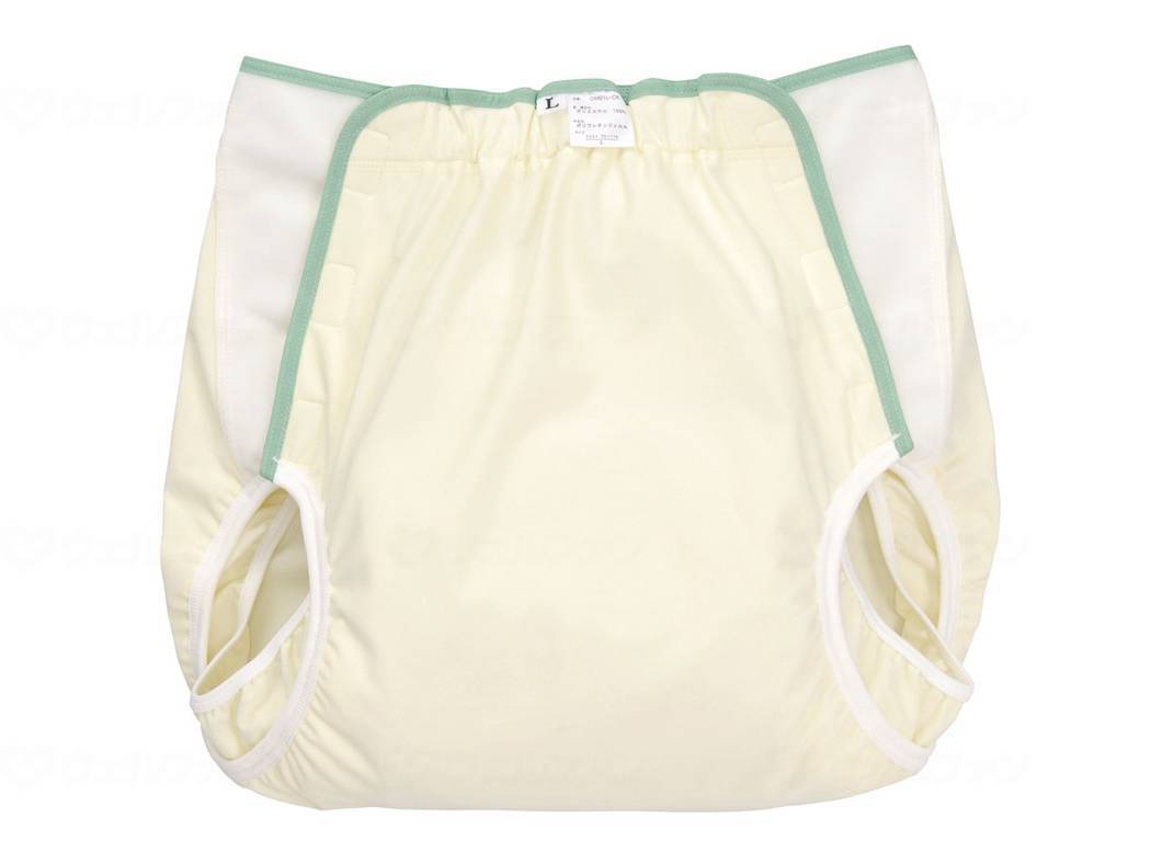 ウェルファン テイコブ おむつカバー/クリーム/L 1個（ご注文単位1個）【直送品】