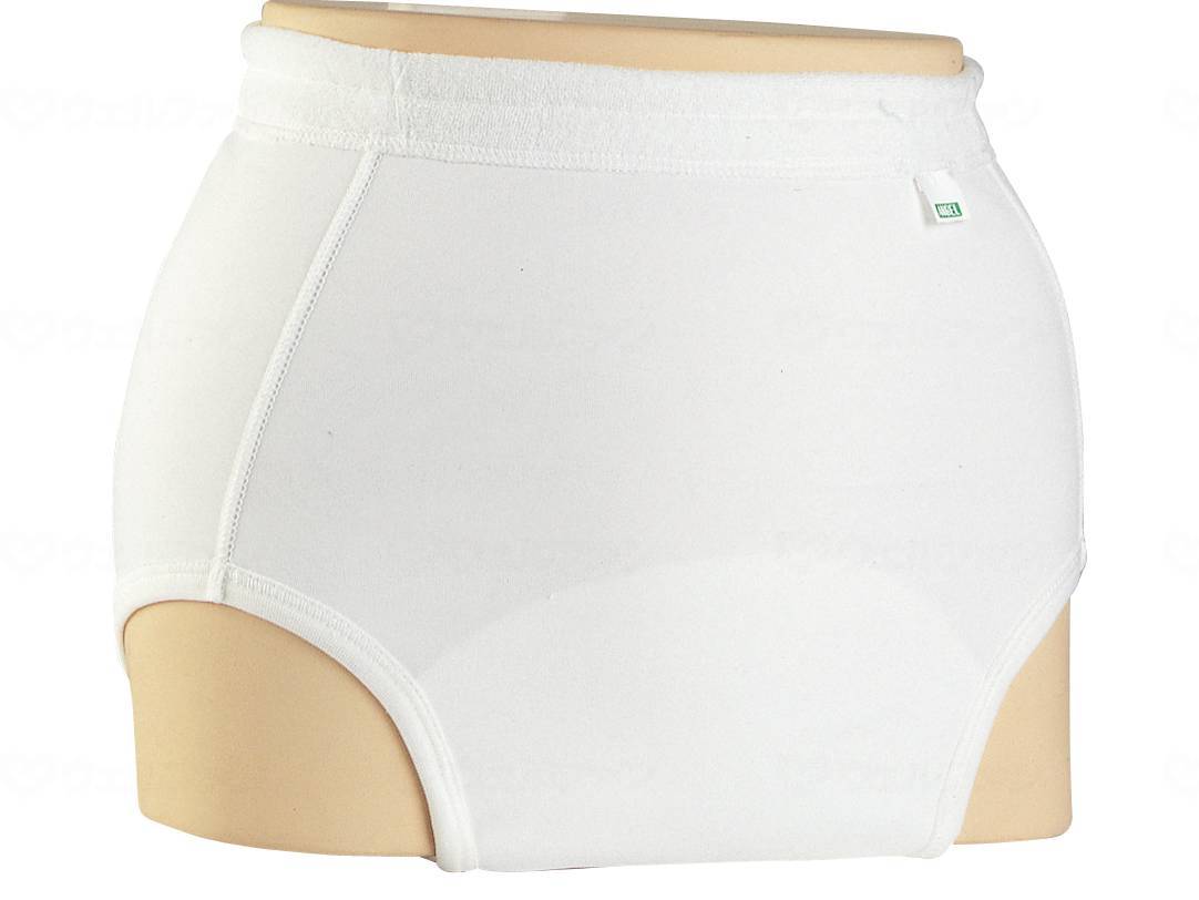 ウェルファン ソフト防水パンツ/ホワイト/L 1個（ご注文単位1個）【直送品】