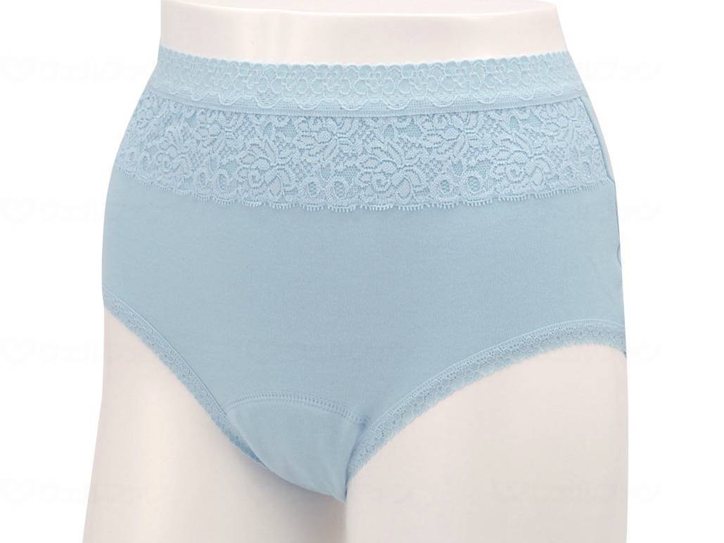 ウェルファン ソフラピレン ショーツ/サックス/M 1個（ご注文単位1個）【直送品】