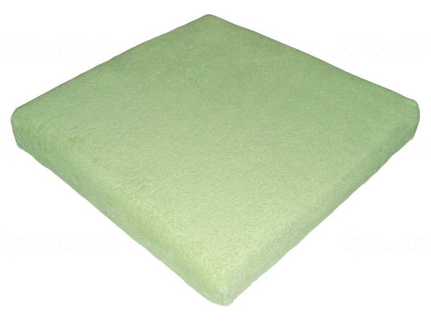 ウェルファン 2層クッション 夢ごこち グリーン 40 1個(ご注文単位1個)【直送品】