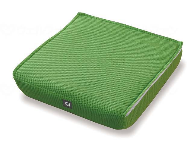 ウェルファン ピタ・シートクッション P80 グリーン 1個(ご注文単位1個)【直送品】