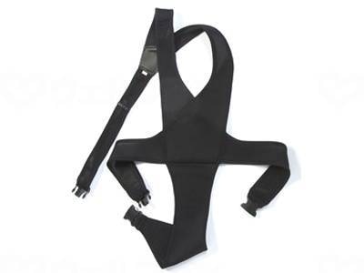 ウェルファン 車椅子ベルト 黒 L 1個(ご注文単位1個)【直送品】