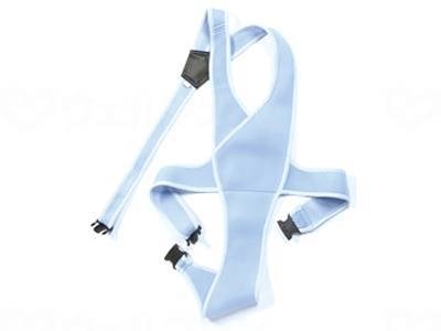 ウェルファン 車椅子ベルト ブルー L 1個(ご注文単位1個)【直送品】