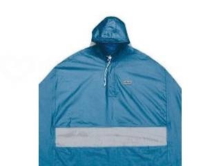 ウェルファン 窓付きポンチョ ブルー フリー 1個(ご注文単位1個)【直送品】