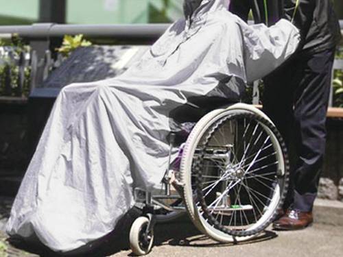 ウェルファン 総裏メッシュ付RAKUレイン シルバーグレー L 1個(ご注文単位1個)【直送品】