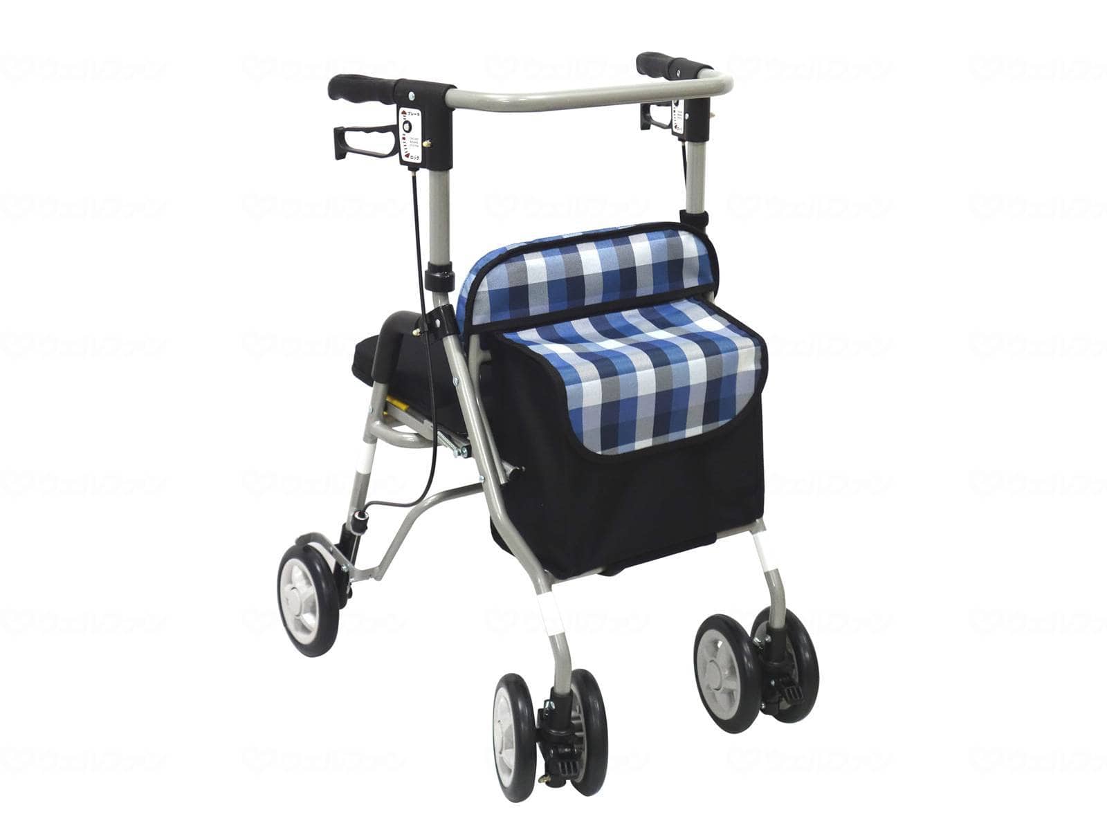 ウェルファン シンフォニーSP/Bチェックブルー 1台（ご注文単位1台）【直送品】