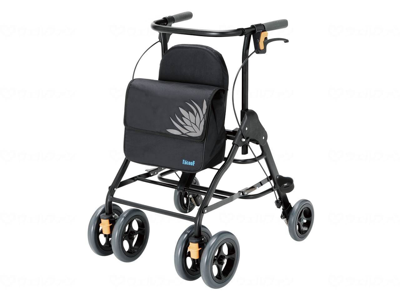 ウェルファン 歩行車 テイコブ リトル HS05/ブラック 1台（ご注文単位1台）【直送品】