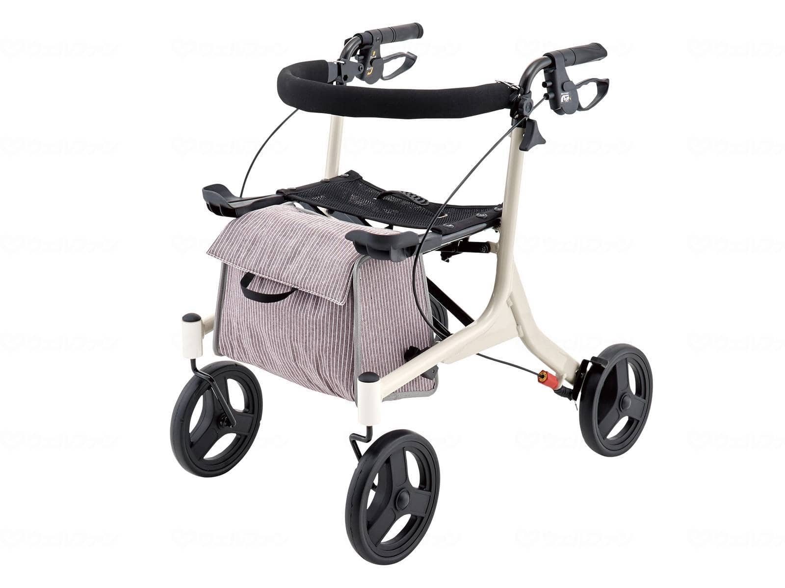 ウェルファン 歩行車 ショッピングターン/ベージュ 1個（ご注文単位1個）【直送品】