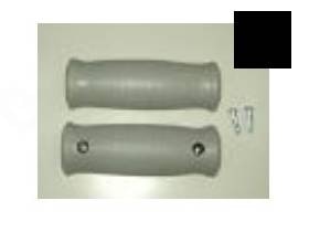 ウェルファン 歩行器用 交換用グリップ(4個1組)グレー/グレー/4個1組 1個（ご注文単位1個）【直送品】