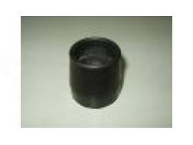 ウェルファン セーフティーアーム用 交換用脚先ゴムキャップ(4個セット)/黒/4個1組 1個(ご注文単位1個)【直送品】