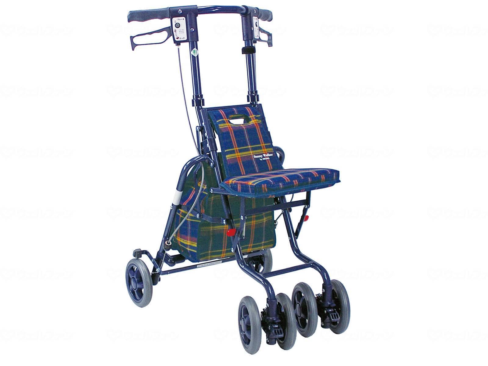 ウェルファン サニーウォーカーSP(中)/格子NB 1個（ご注文単位1個）【直送品】