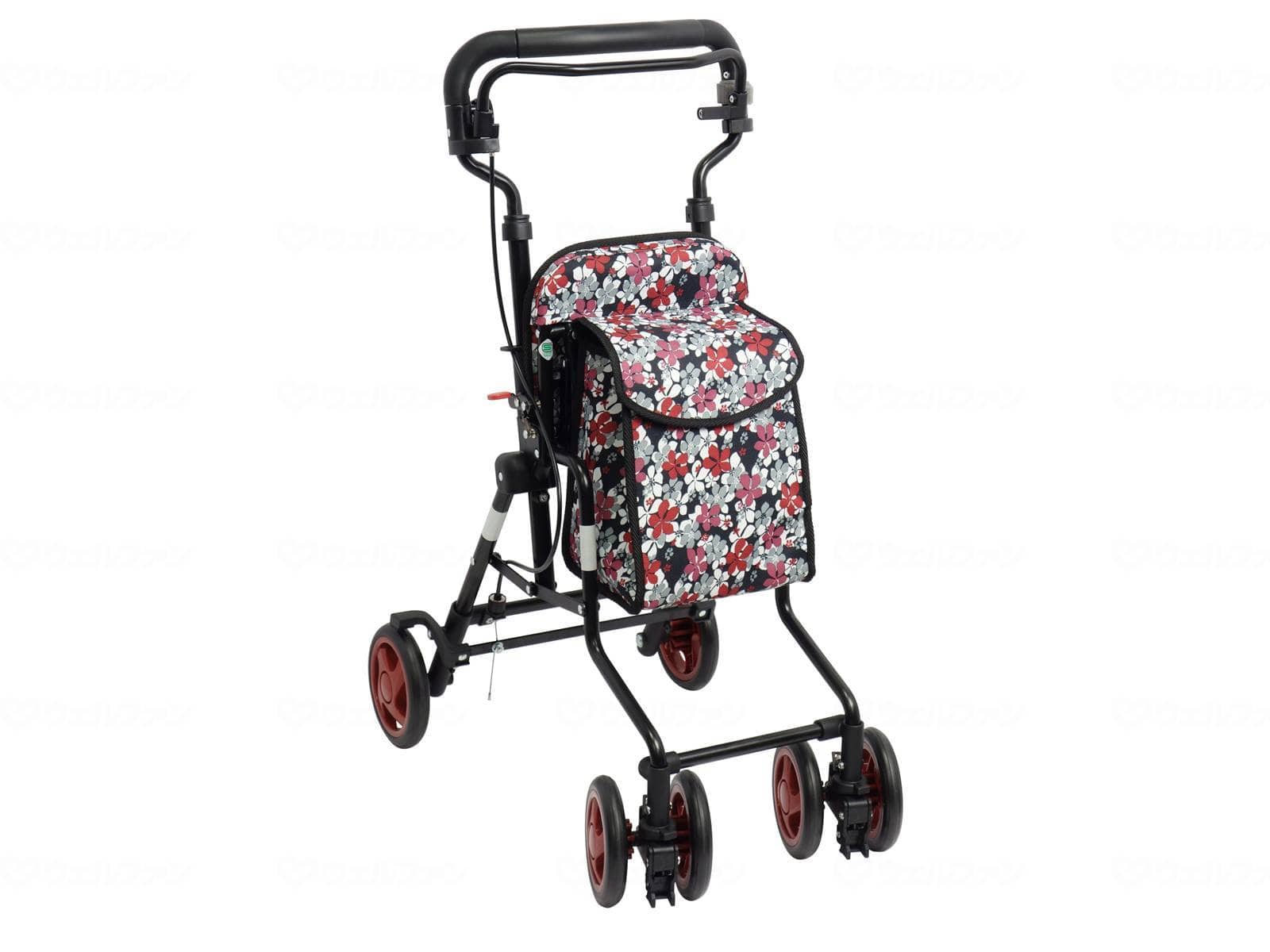 ウェルファン モート/花柄BK 1個（ご注文単位1個）【直送品】