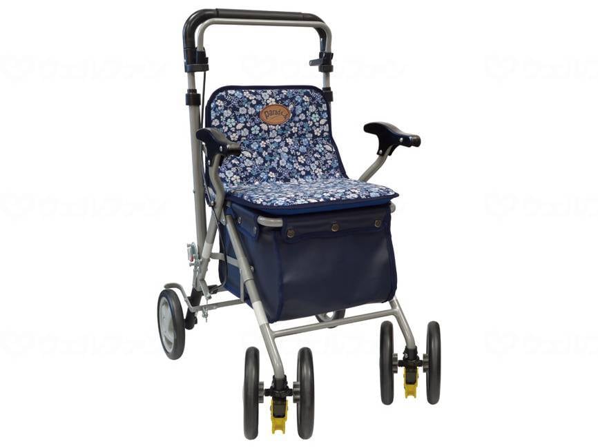 ウェルファン パレード/花柄紺 1個（ご注文単位1個）【直送品】