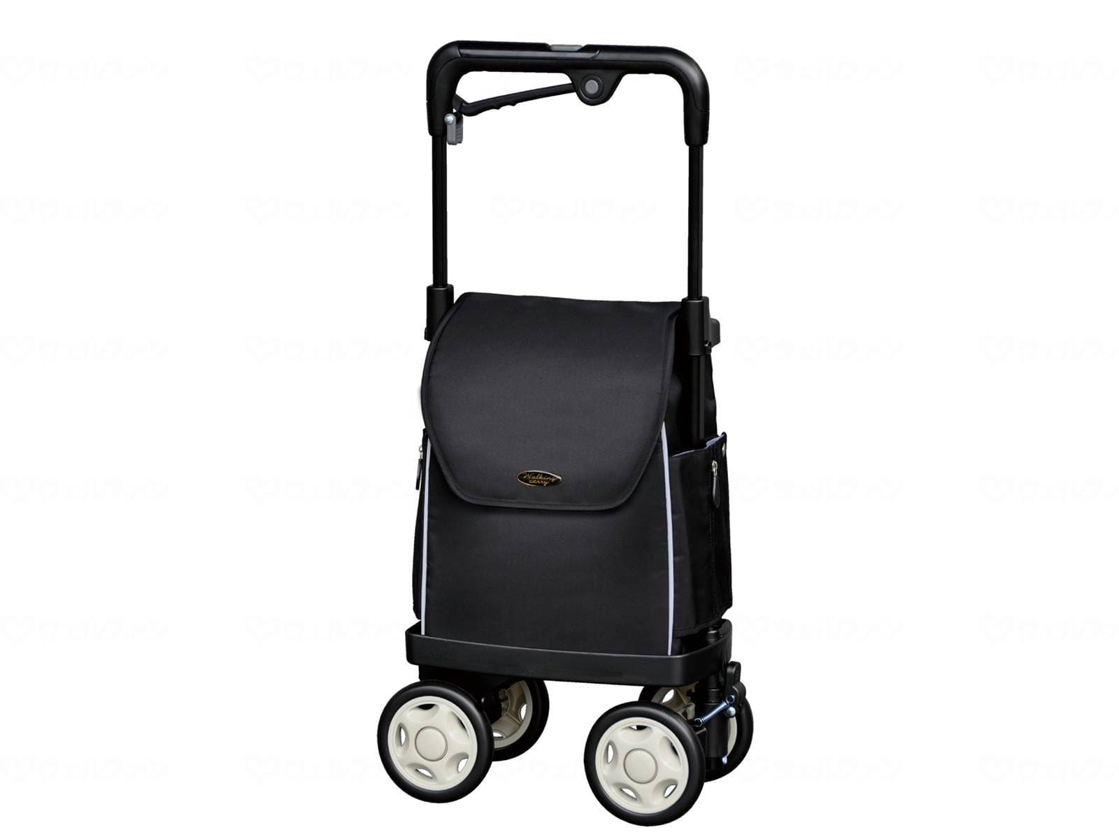 ウェルファン ウォーキングキャリー i(アイ)カートネオ/ブラック 1個（ご注文単位1個）【直送品】