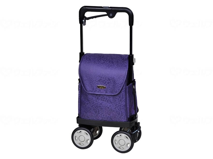 ウェルファン ウォーキングキャリー i(アイ)カートネオ/ローズパープル 1個（ご注文単位1個）【直送品】