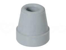 ウェルファン 夢ライフ　4点ステッキ用先ゴム（4個） グレー 1個（ご注文単位1個）【直送品】