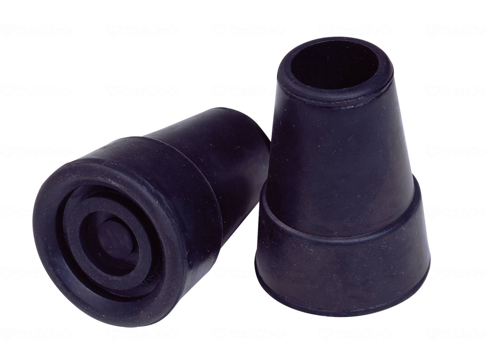 ウェルファン 松葉杖・歩行器用先ゴム(22φ) 1個(ご注文単位1個)【直送品】
