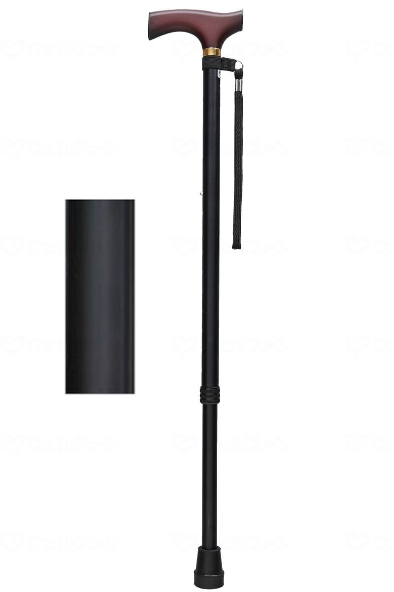 ウェルファン ベーシック 伸縮S・M兼用 ブラック 1個(ご注文単位1個)【直送品】