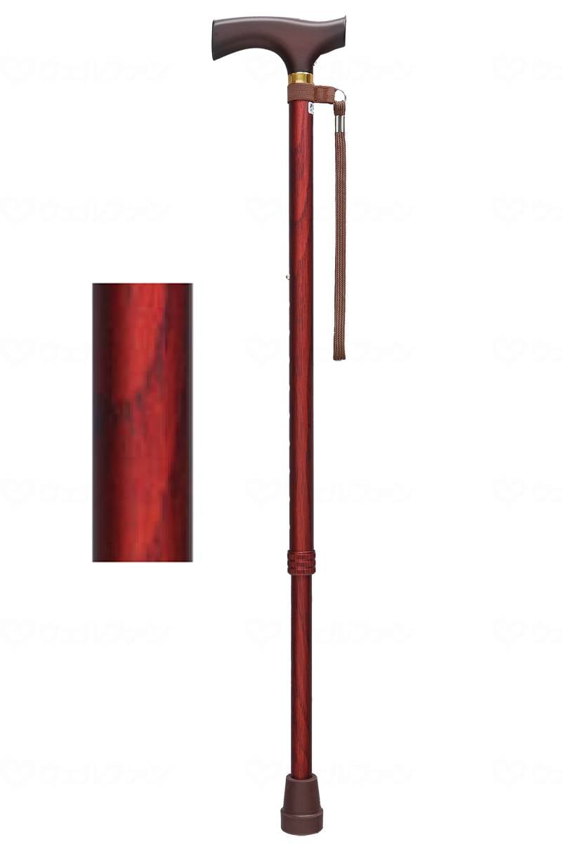 ウェルファン ベーシック 伸縮S・M兼用 木目 1個(ご注文単位1個)【直送品】