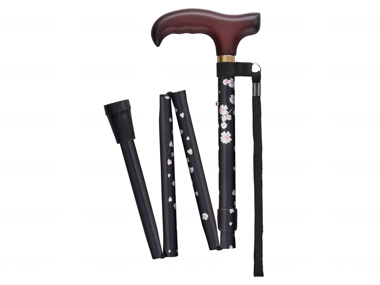 ウェルファン ベーシック 折畳 チェリーブラック S 1個(ご注文単位1個)【直送品】