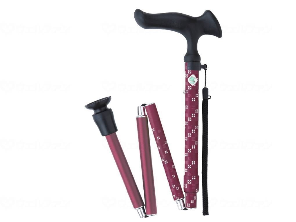 ウェルファン かるがもE 折畳S 市松茜 1個(ご注文単位1個)【直送品】