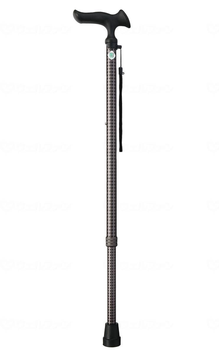 ウェルファン かるがも オム 伸縮S・M兼用 千鳥格子 1個(ご注文単位1個)【直送品】